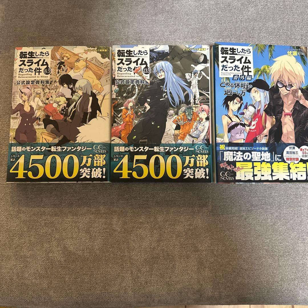 転生したらスライムだった件1〜23＋外伝3合計26