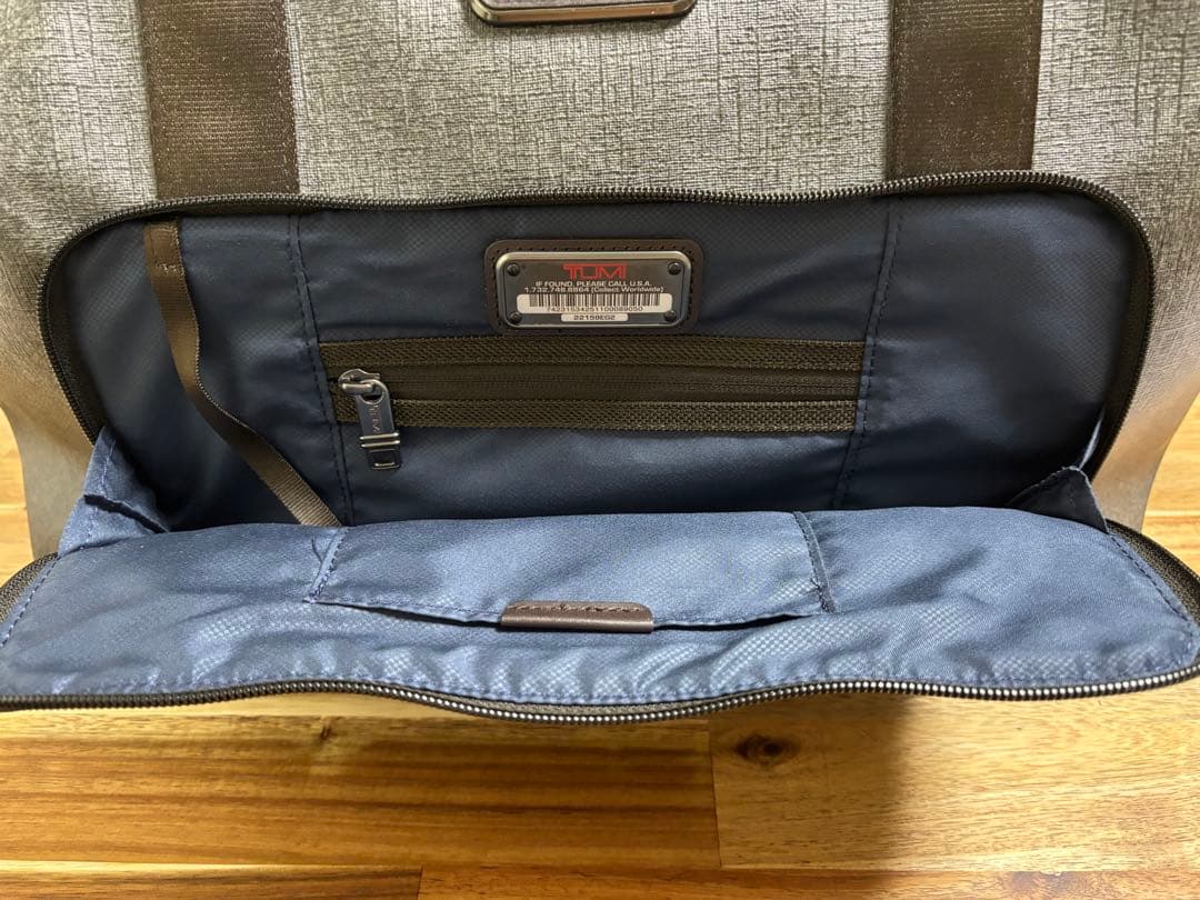 (TOM) TUMI ALPHA 2 ボストンバッグ グレー