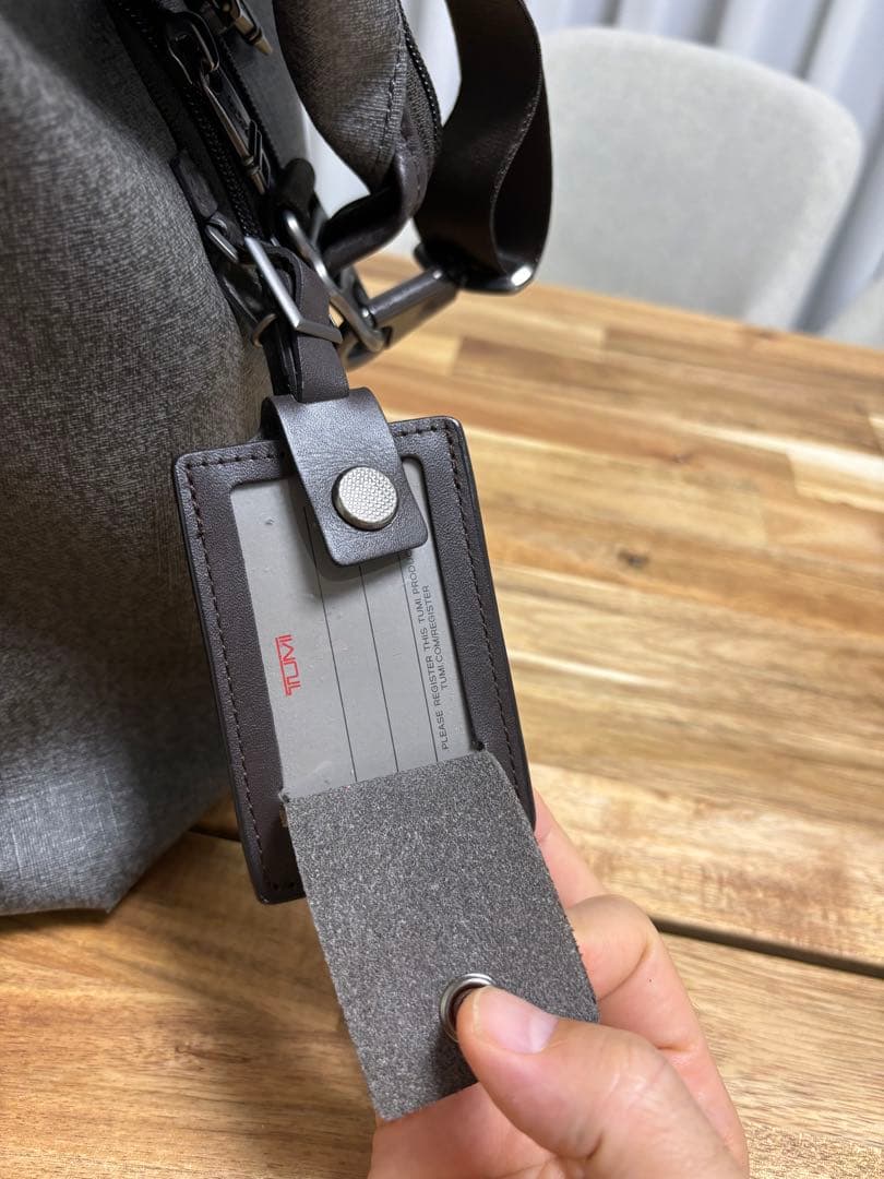 (TOM) TUMI ALPHA 2 ボストンバッグ グレー