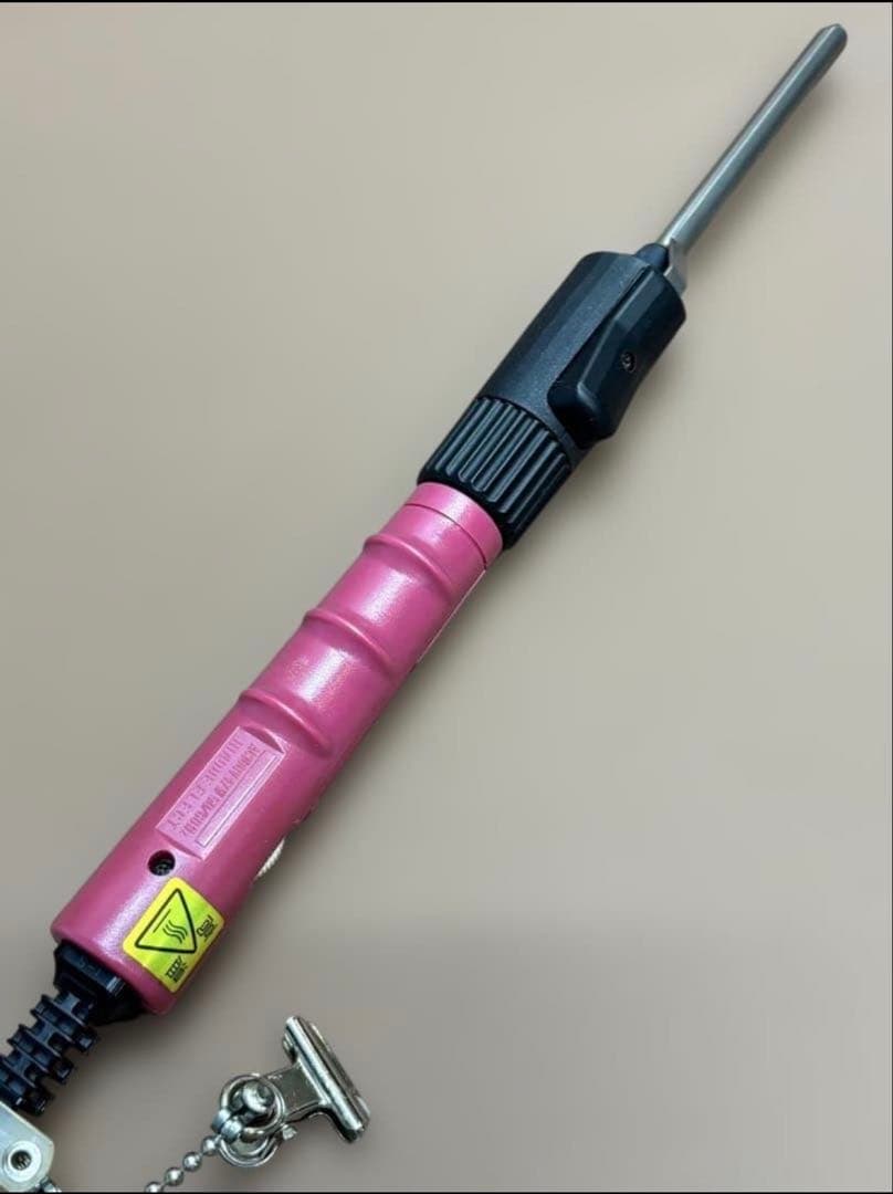 未使用品　LENZ S-6元巻きレンツルートアイロン　理容アイロン　丸アイロン