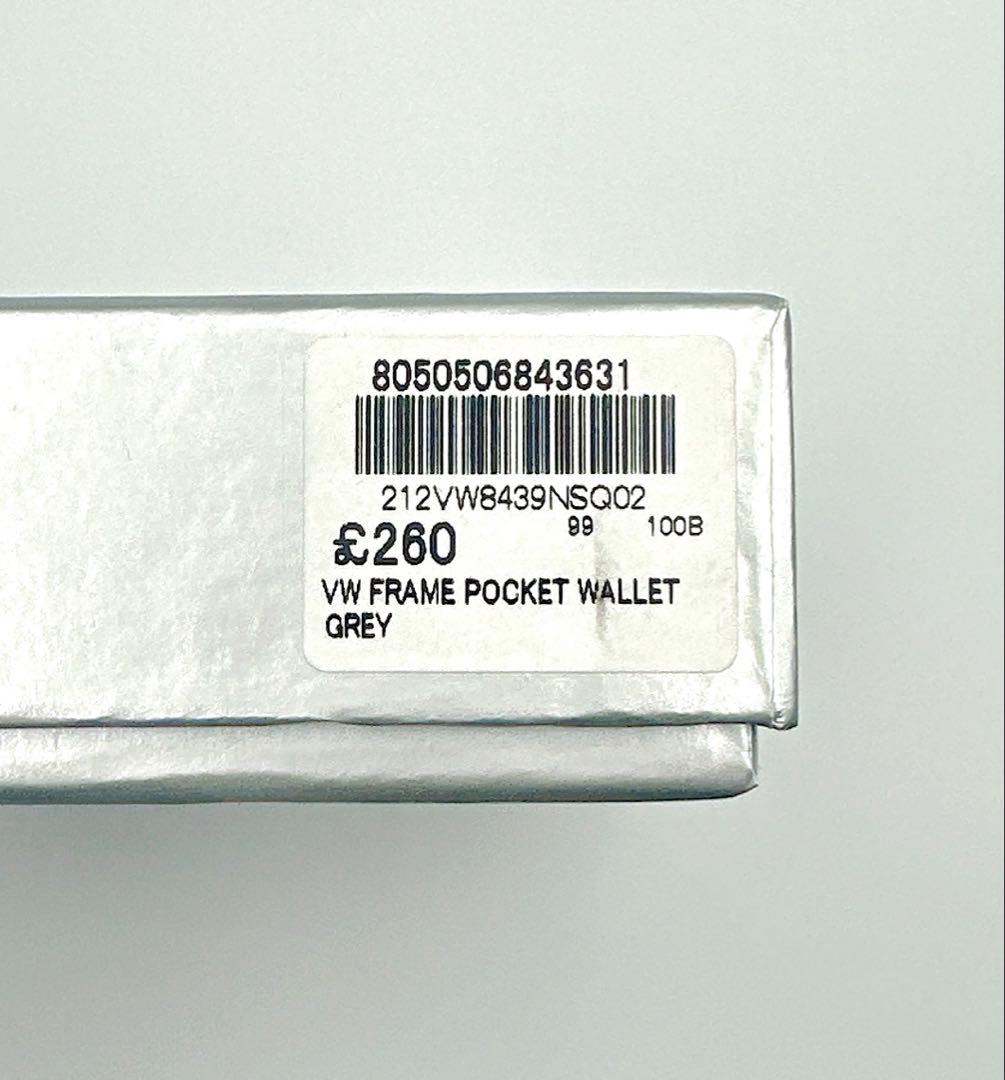 【新品✦新品】Vivienne Westwood 二つ折り財布/グレー/人気