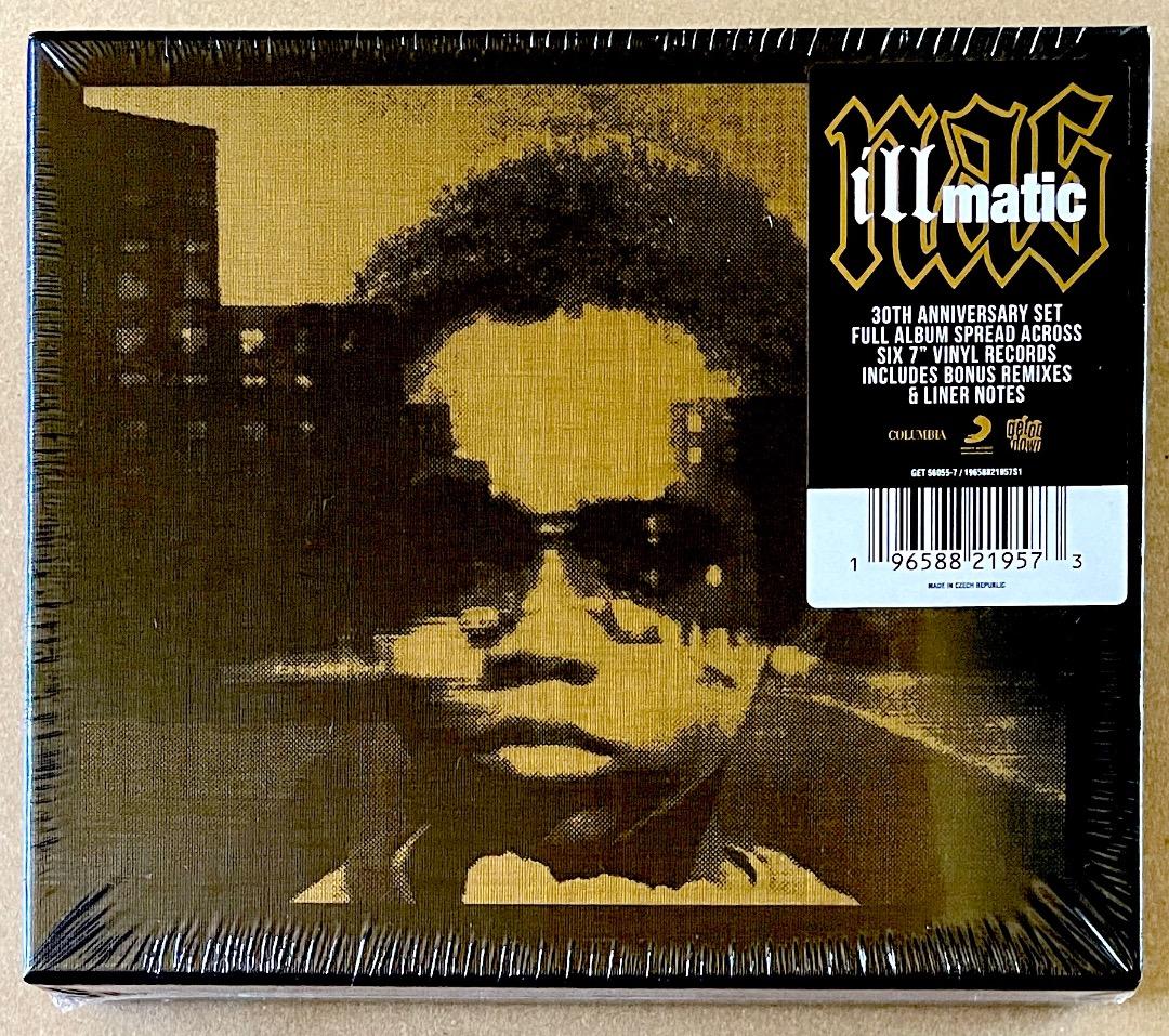 7インチ6枚組 NAS Illmatic 30th BoxSet 3000組限定