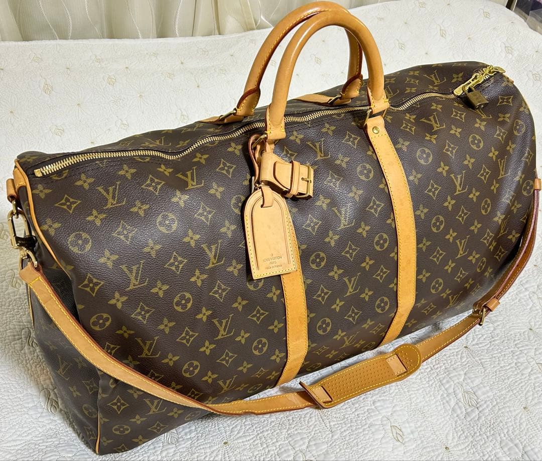 パリ店購入新品未使用LOUIS VUITTONルイヴィトンキーポルバンドリエール