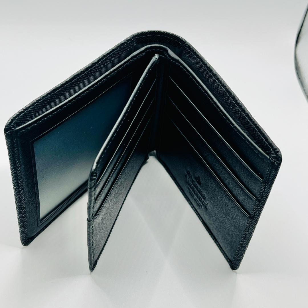大特価 Vivienne Westwood 黒 折財布 札入れ カードケース