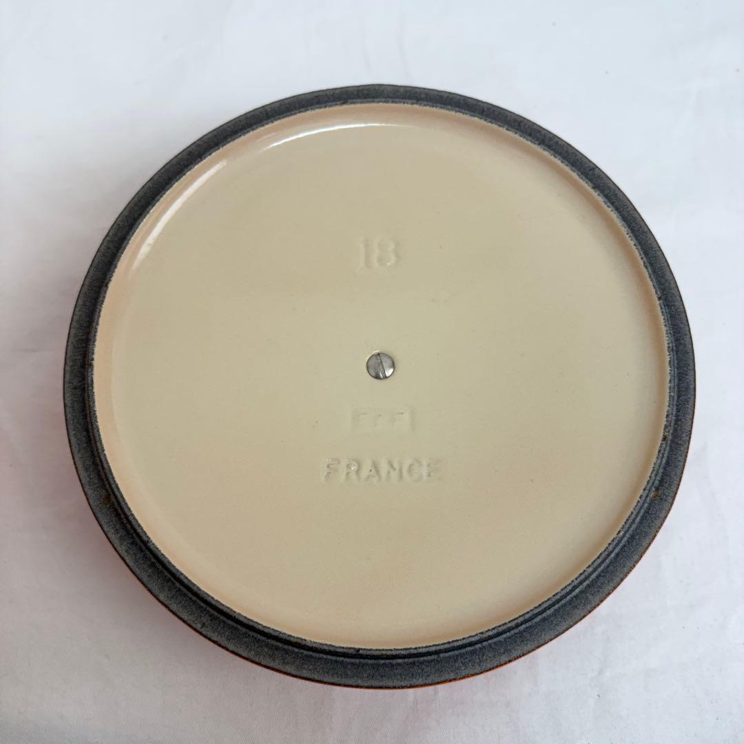 B1748 LE CREUSET ル・クルーゼ 両手鍋18cm グリーン0001