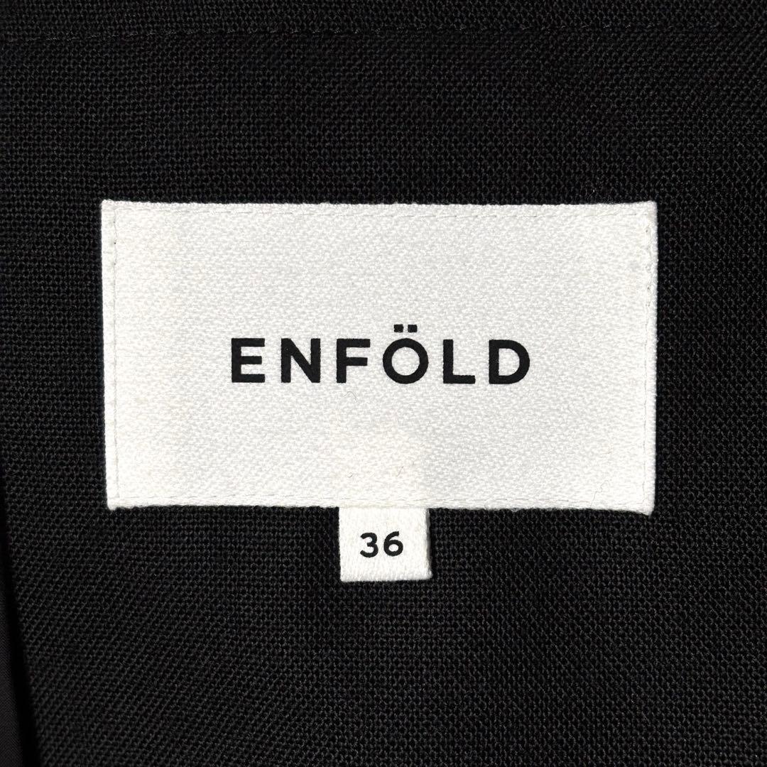 ENFOLD エンフォルド HighTwist Weave BOX JACKET