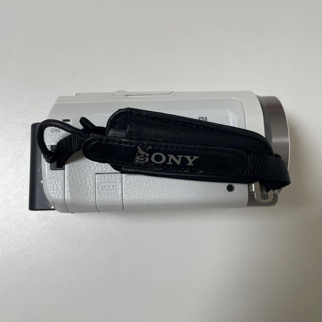 SONY HDR-PJ540 ビデオカメラ 本体　ホワイト