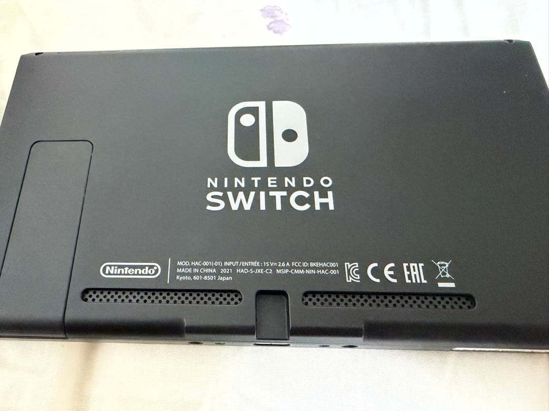 【美品】Nintendo Switch 本体バッテリー強化版 付属品全部