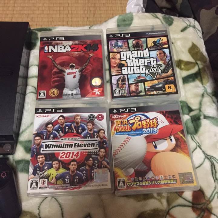 PS3説明書コントローラー2つソフト4本セット