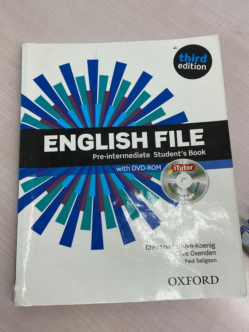 ENGLISH FILE Pre-intermediate・3点セット