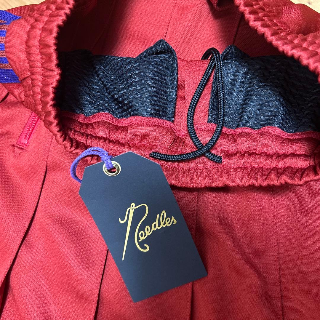 Needlesニードルス　　トラックプリーツスカート　　レッド