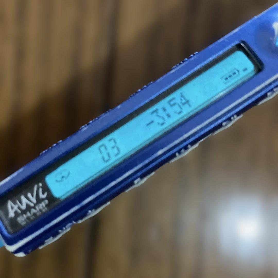 SHARP ポータブルMDプレーヤー　MD-SS503-A 中古動作品