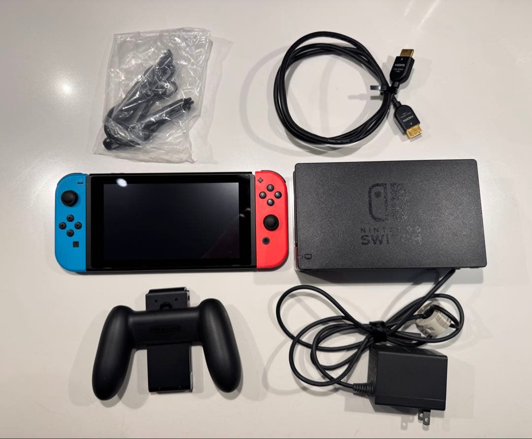 Nintendo Switch 本体 青/オレンジ Joy-Con付き