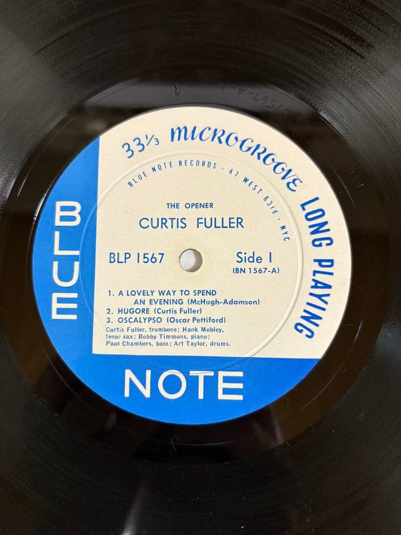 スーパーレアオリジナル‼️CURTIS FULLER THE OPENER