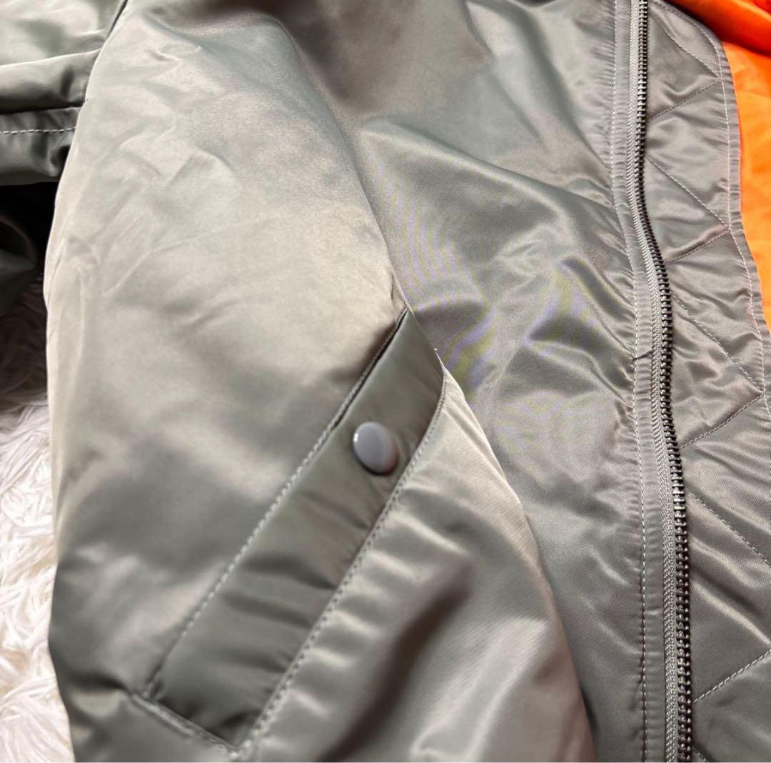 24年 極美品✨ BEAMS サーモライト MA-1 リラックスフィット L