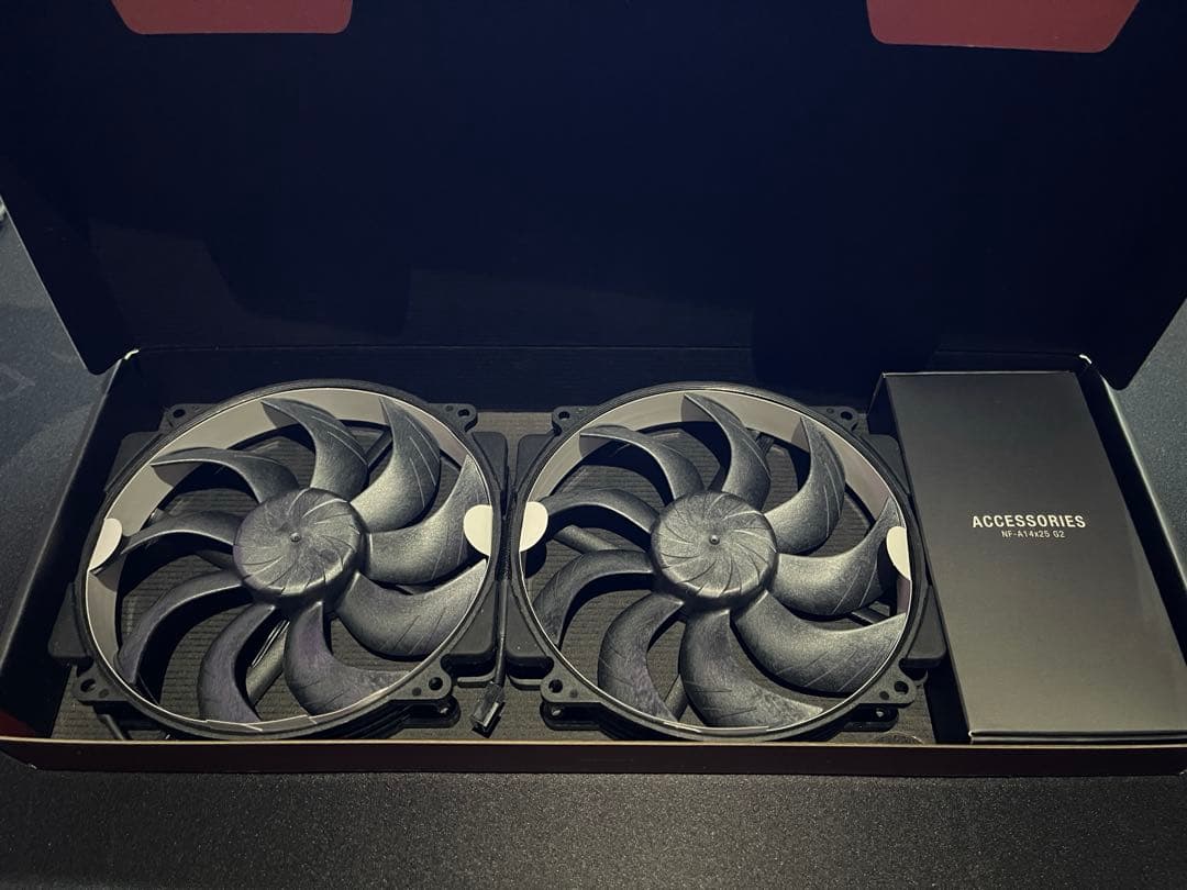 PC用ファン・クーラー NF-A14x25r G2 PWM Sx2-PP chromax.blac