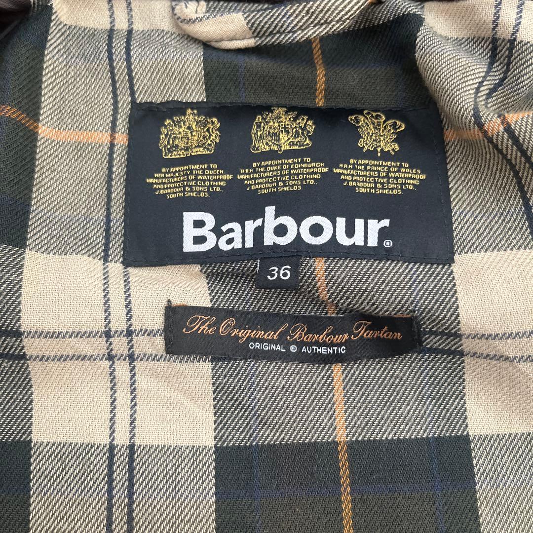 Barbour SPAY セージグリーン36