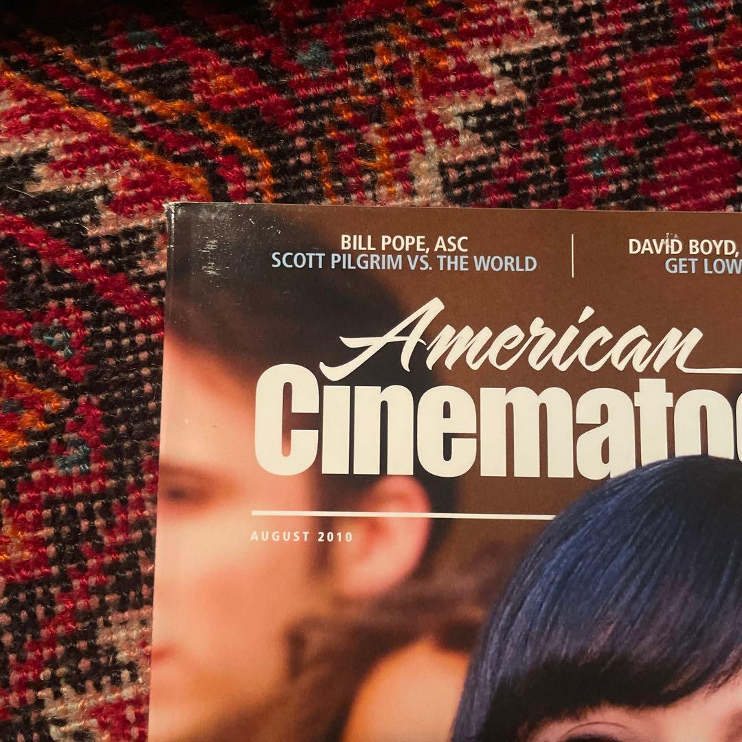 アメリカンシネマトグラファー　アンジェリーナ・ジョリー ソルト　映画雑誌