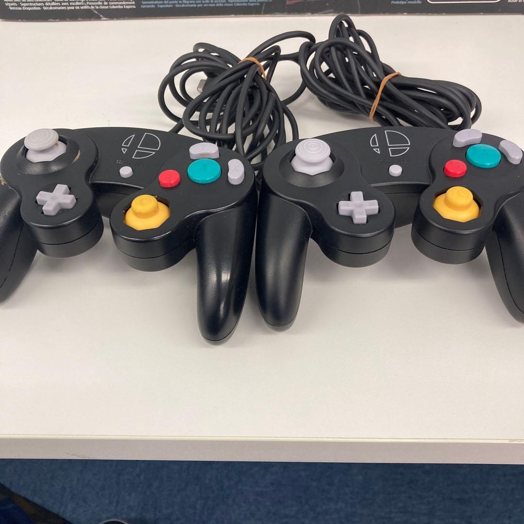ゲームキューブ コントローラー 黒 2個セット