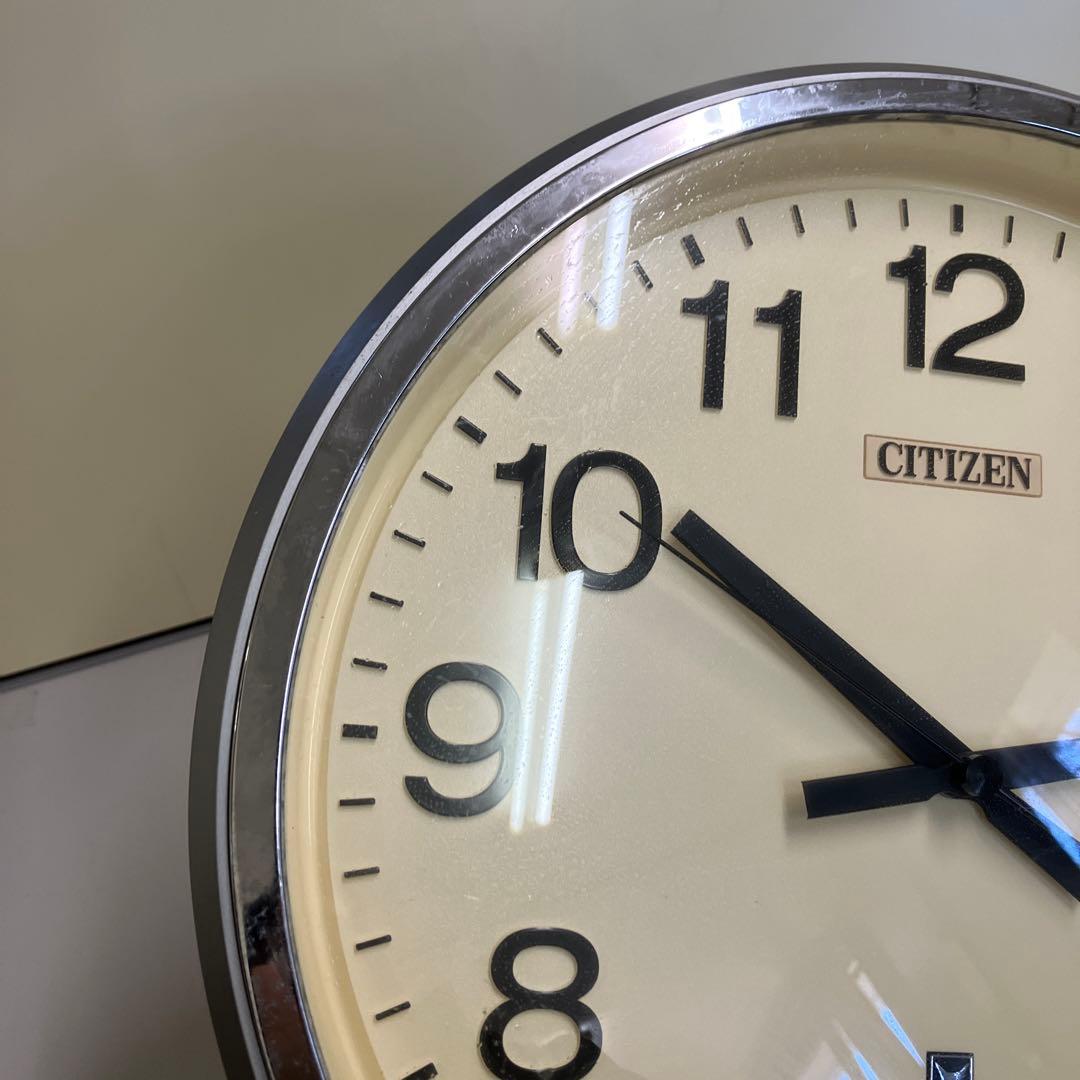 CITIZEN シチズン 壁掛け時計 学校時計 8MG101 動作確認済みレトロ