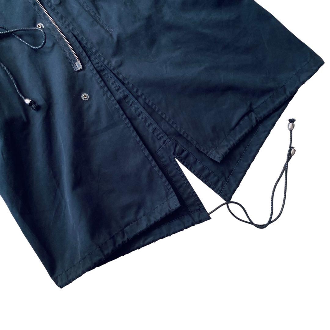 FRED PERRY フレッドペリー コットン モッズコート フード着脱可 L