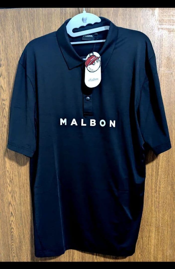 ★即発送&L★マルボンゴルフ Malbon 半袖 シャツ ポロシャツ