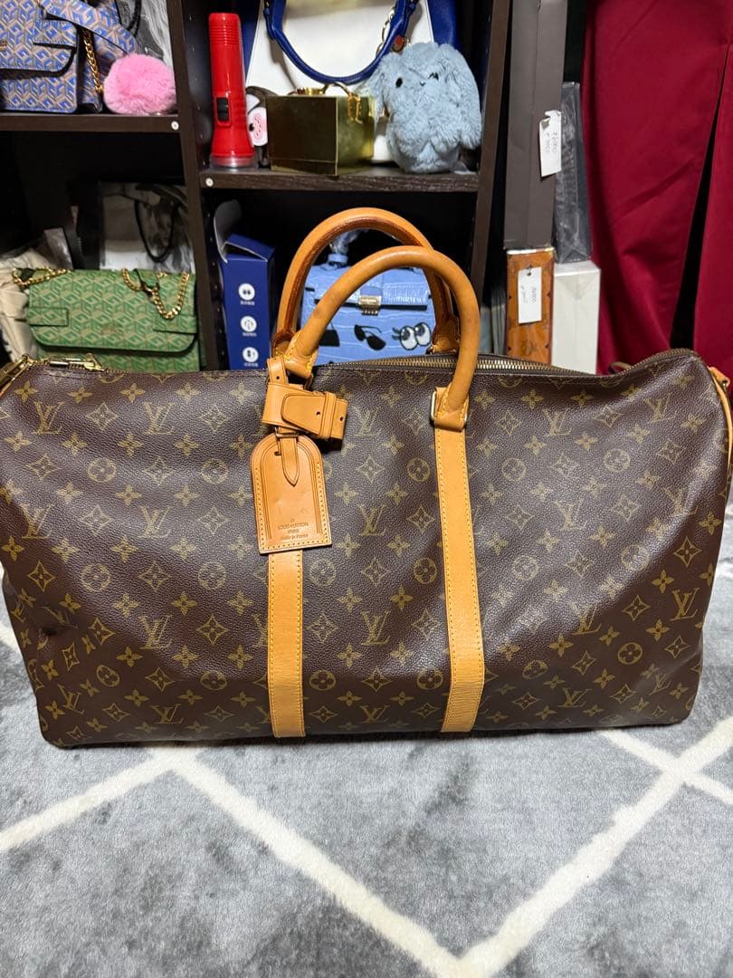 LOUIS VUITTON モノグラム ボストンバッグ55