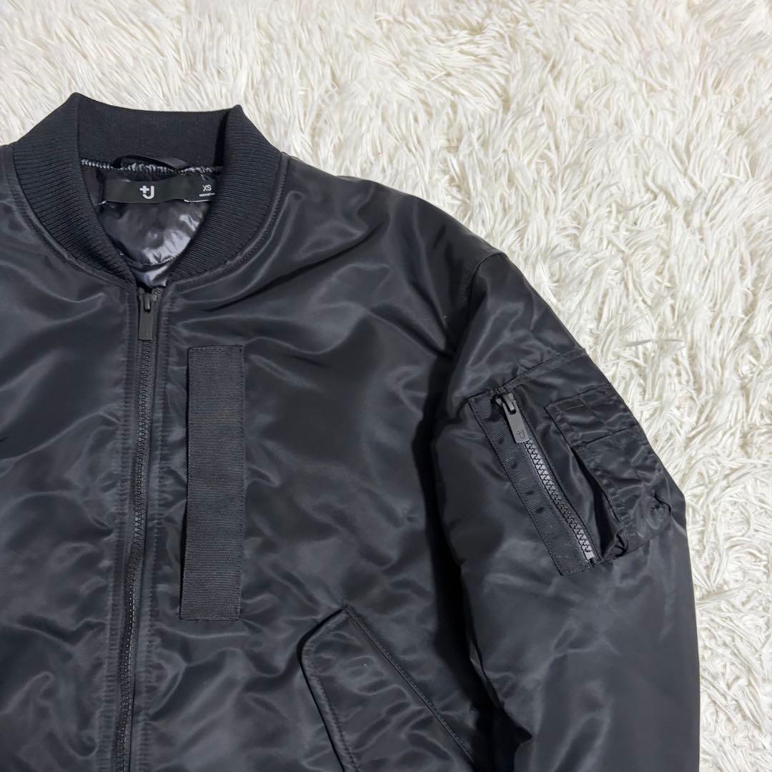【極美品】UNIQLO +J ハイブリッドダウンオーバーサイズMA-1 XS