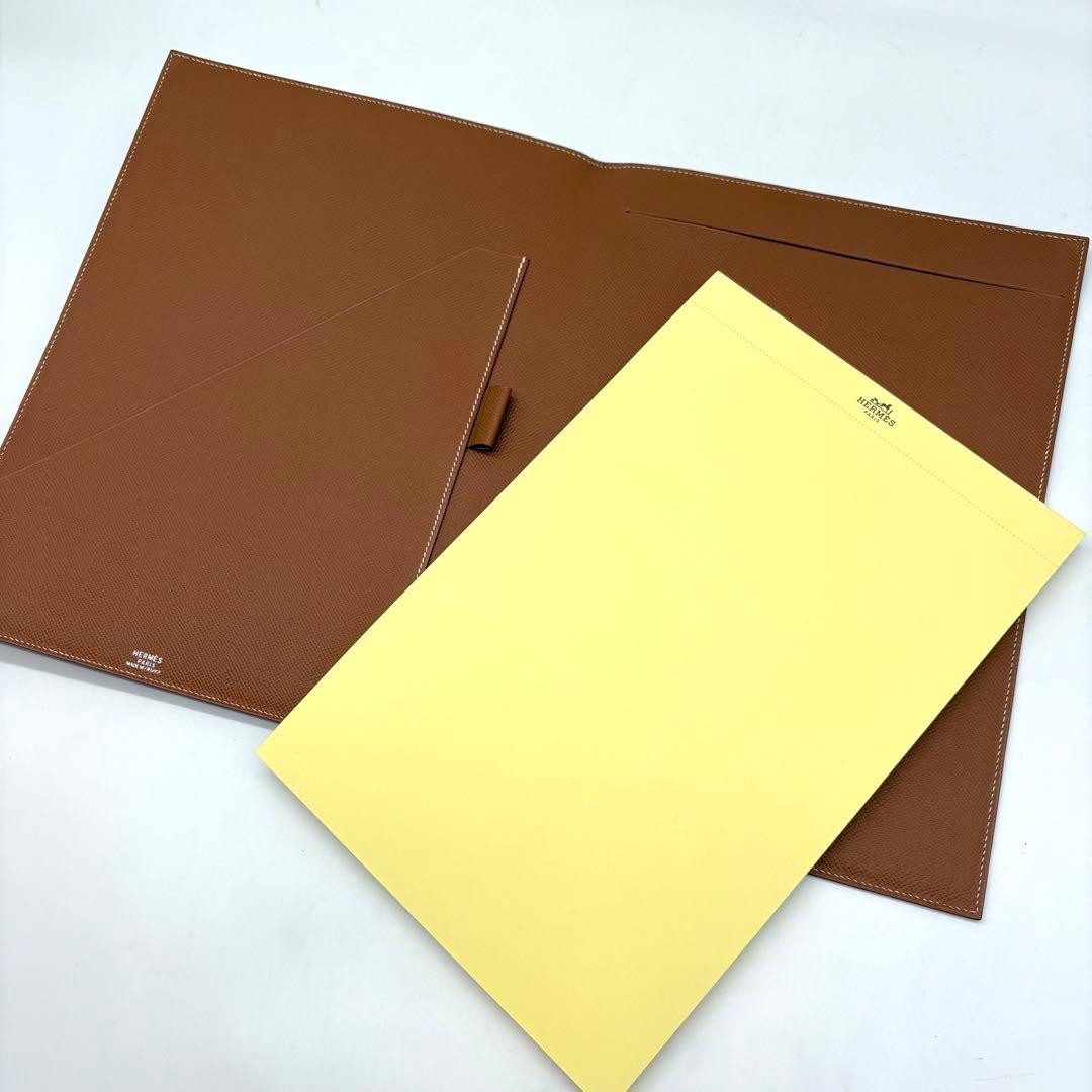 【希少 新品未使用 保管品】エルメス A4 ノートカバー アジェンダ ◻︎E