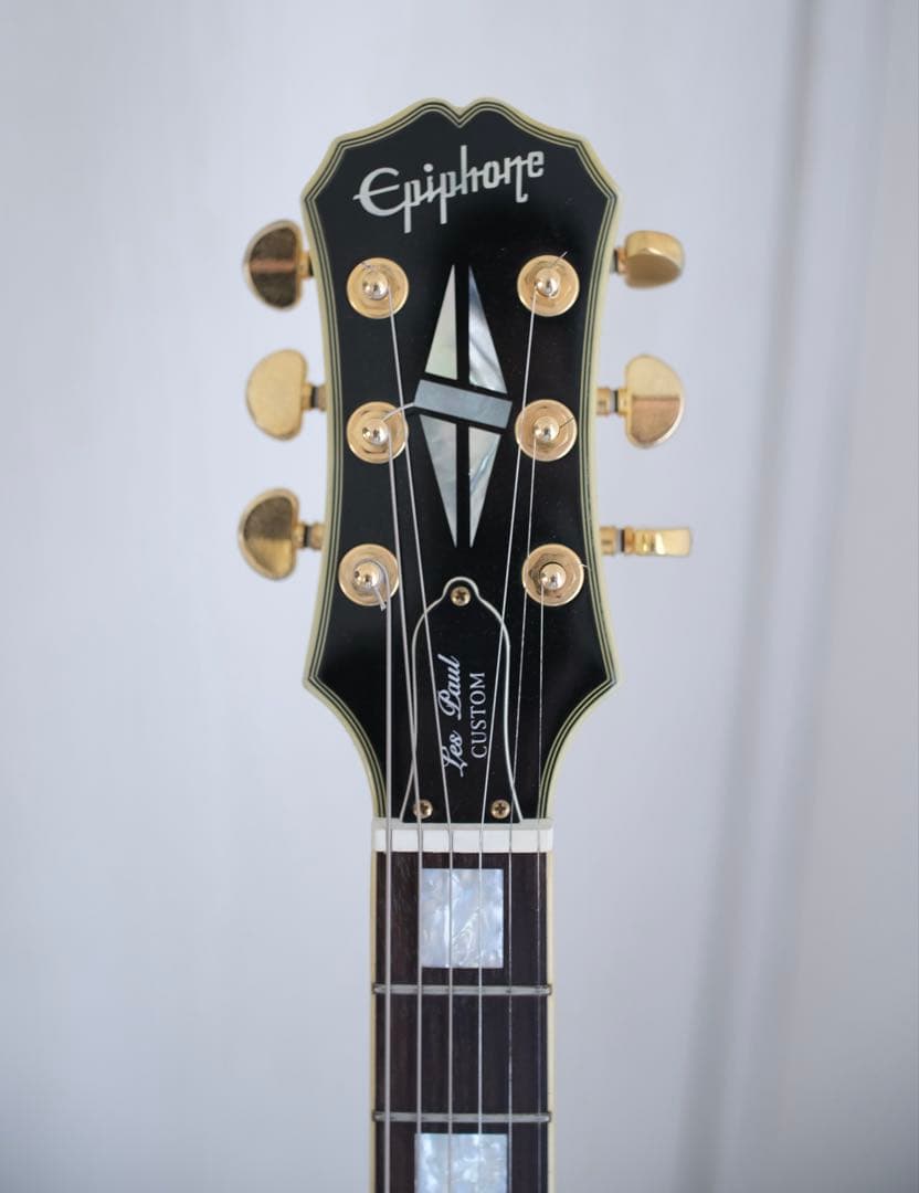 Epiphone レスポールカスタム白