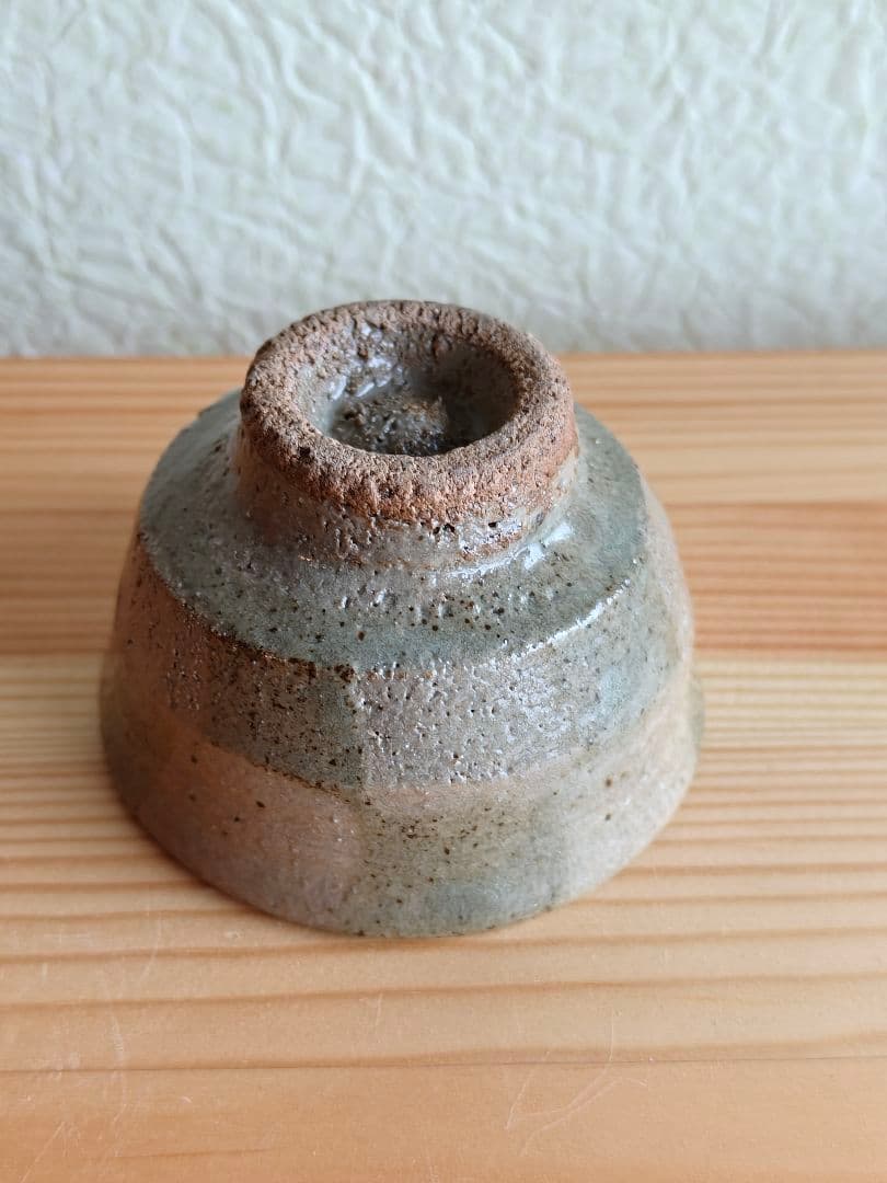 濱田晋作　か？　市松盃　ぐい呑　益子焼　濱田庄司