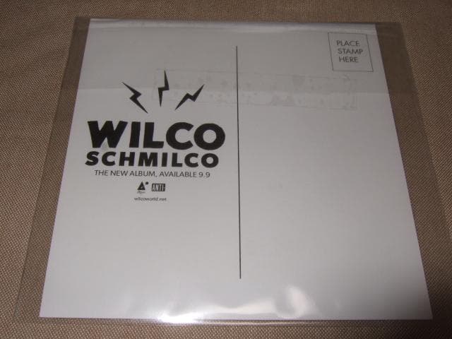 WILCO,直筆サイン入り,新品,ウィルコ,インディ・ロック