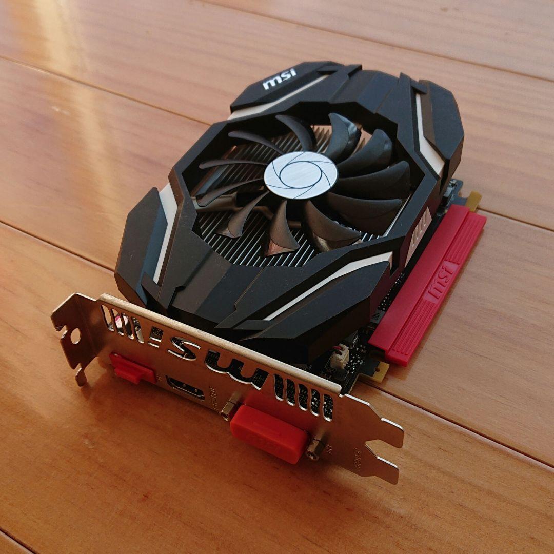 MSI GeForce GTX 1050 Ti 4GB OC グラフィックボード