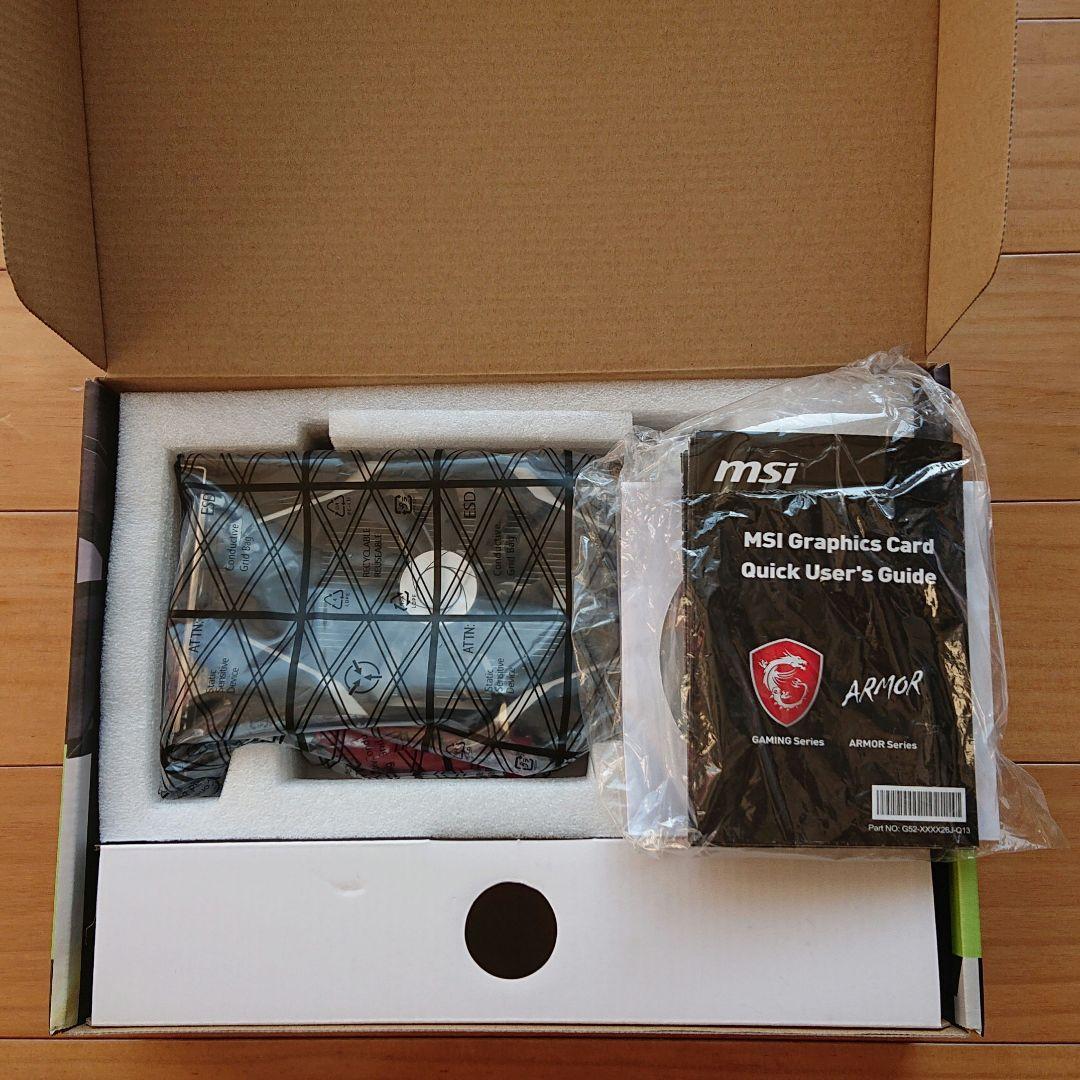 MSI GeForce GTX 1050 Ti 4GB OC グラフィックボード