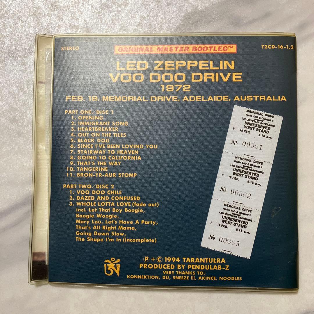 洋楽 LED ZEPPELIN TAPANTULRA voo doo drive