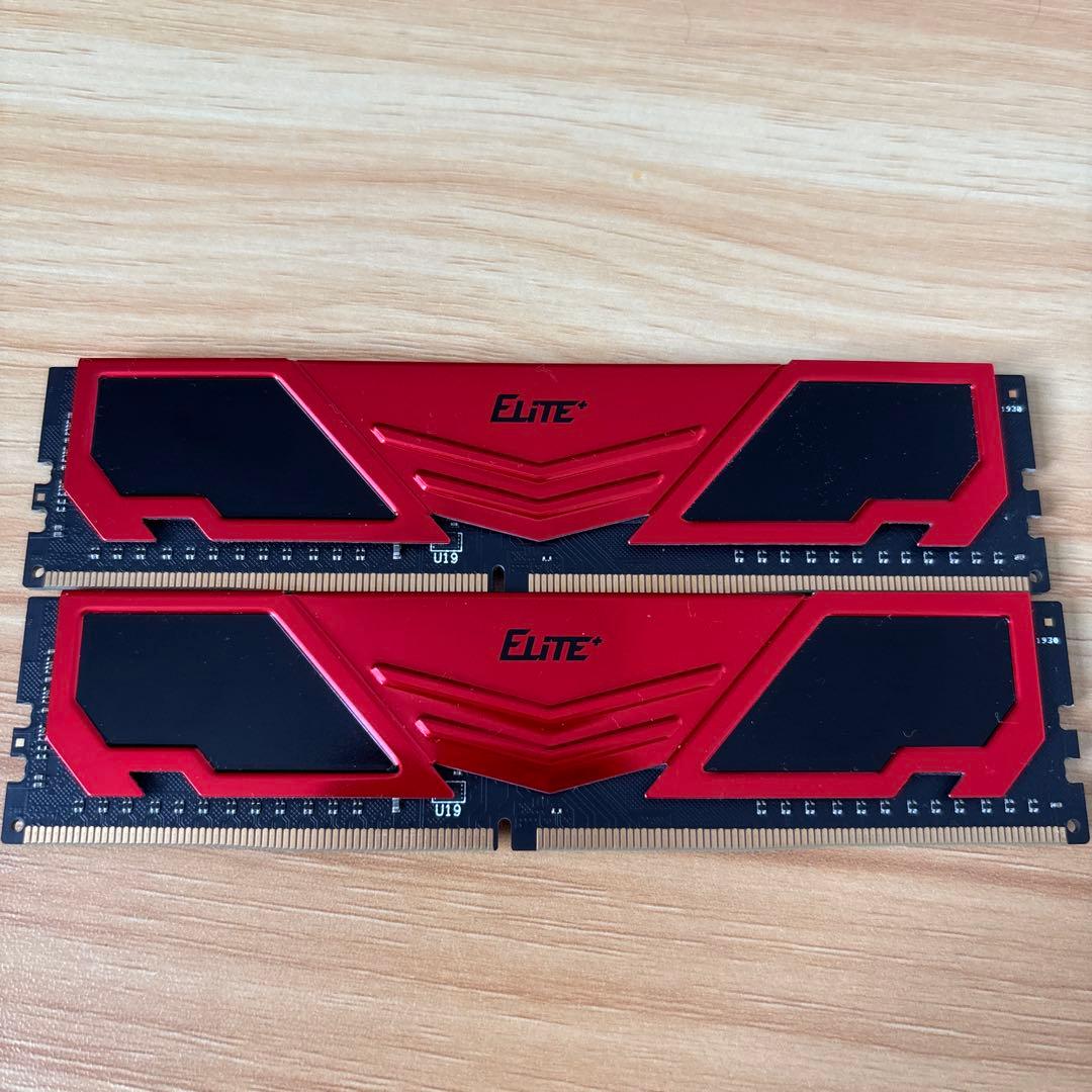 TeamGroup DDR4-2666 8GB メモリ2枚セット16GB