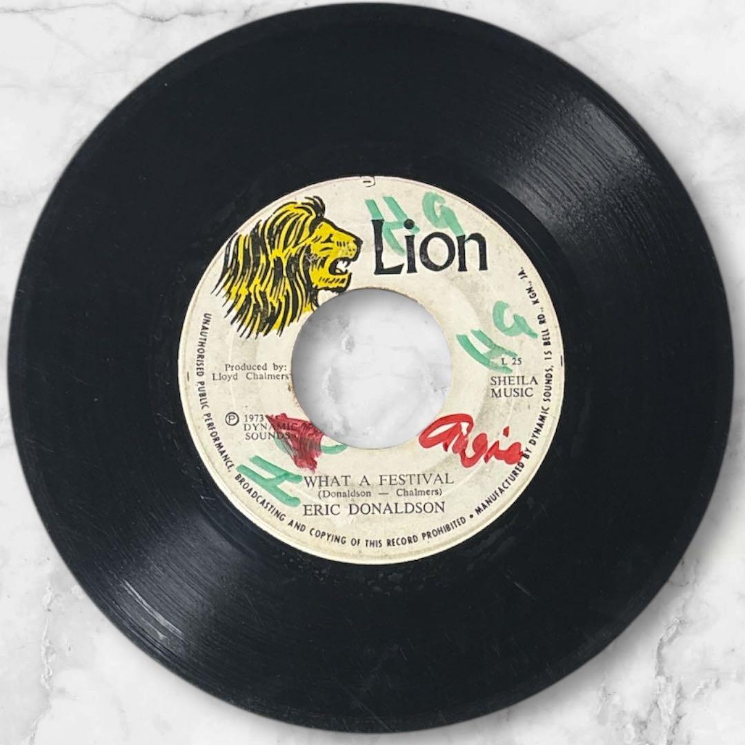 レゲエ WHAT A FESTIVAL ERIC DONALDSON レコード