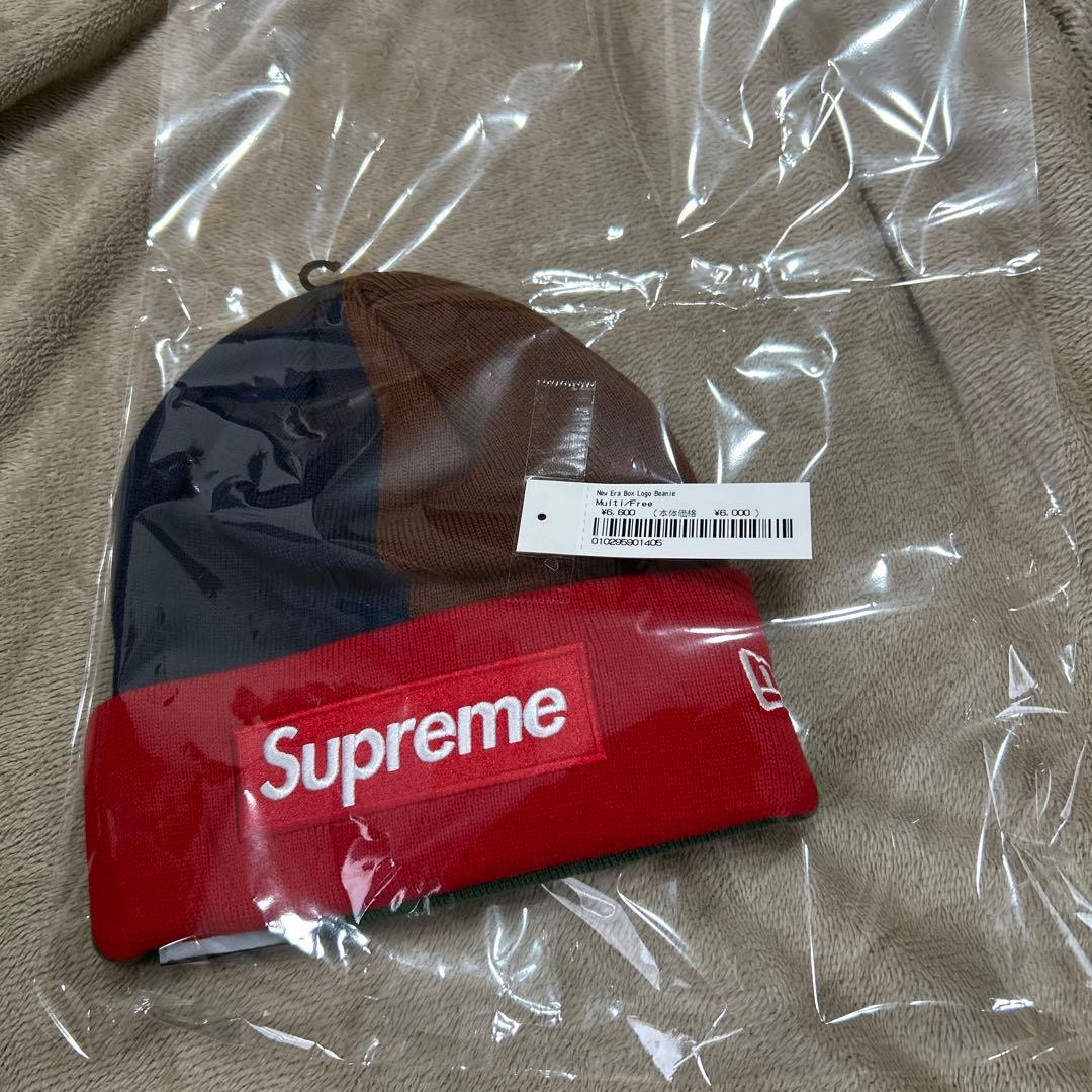 Supreme ボックスロゴビーニー　新品　マルチカラー