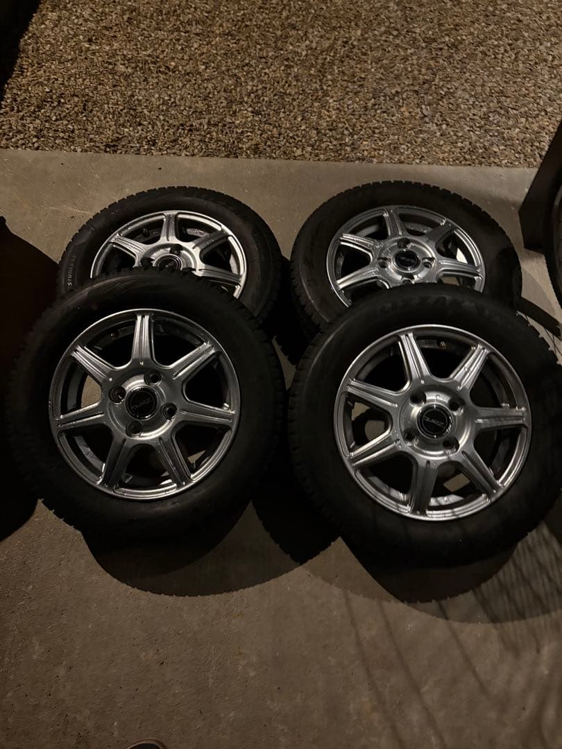 Zart アルミホイール 13インチ 4本セット 155/65R13 軽自動車
