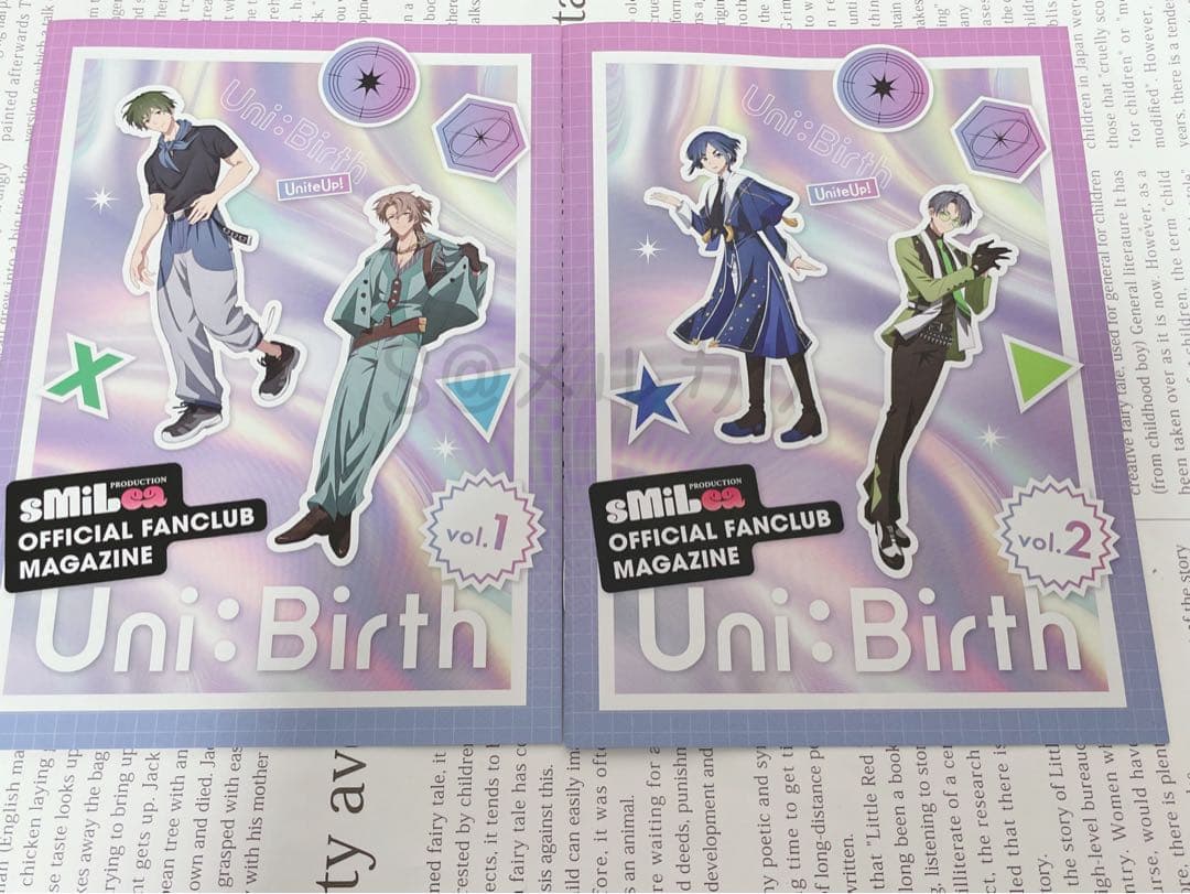 UniteUp! Uni:Birth DVD セット　シリアルあり