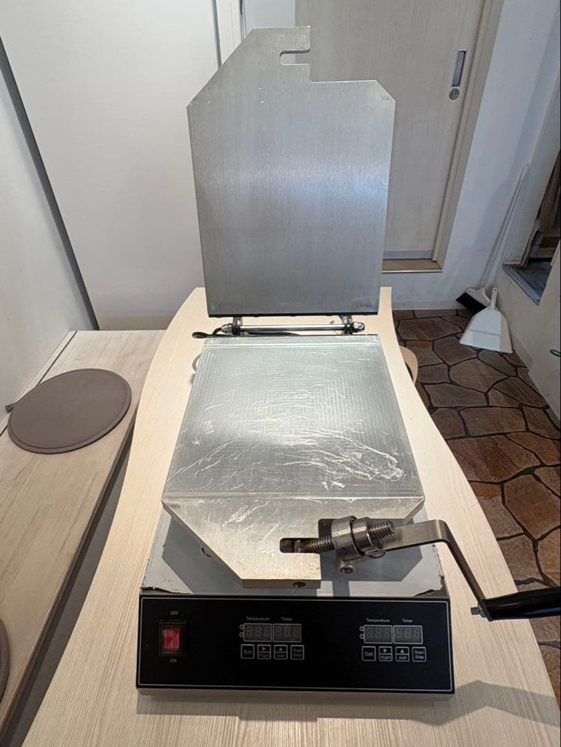 プレス機　いか焼き　屋台調理器具　煎餅