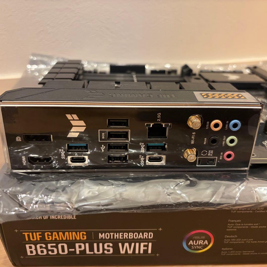 m*n様 ASUS TUF GAMING B650-PLUS WIFIマザーボー