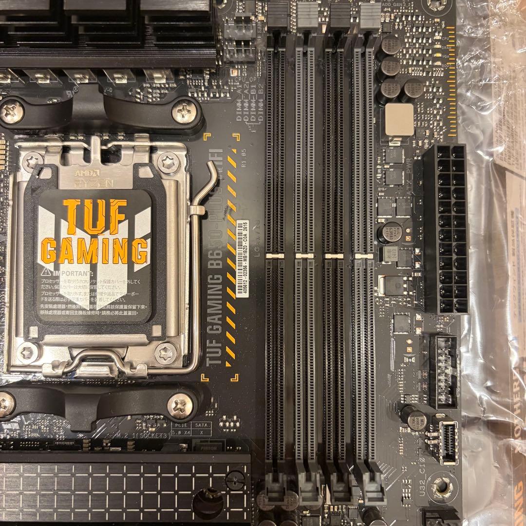 m*n様 ASUS TUF GAMING B650-PLUS WIFIマザーボー