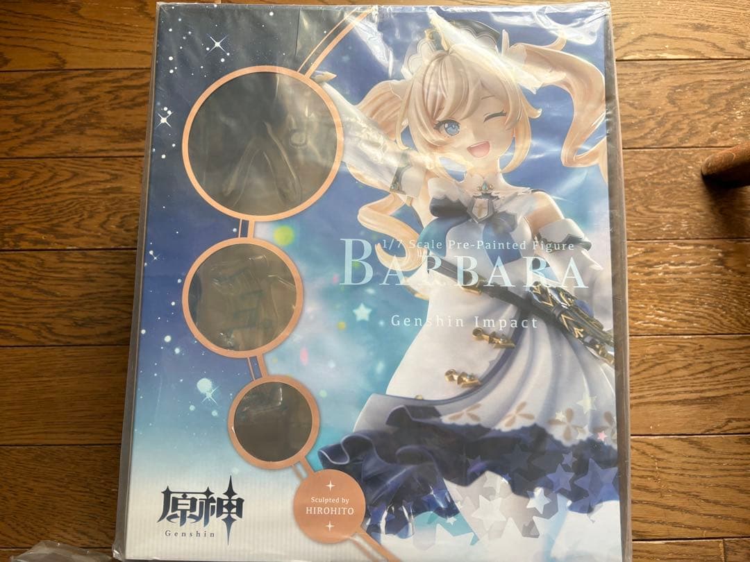原神　バーバラ　BARBARA 1/7スケール 塗装済みフィギュア　顔パーツ付