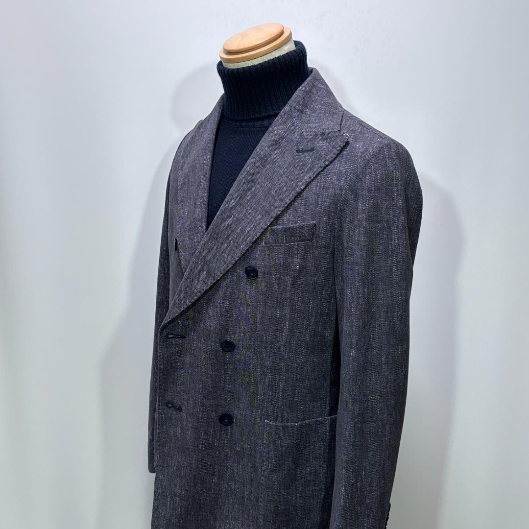 美品10%off✨チルコロ1901 コットンダブルジャケット 44 グレー