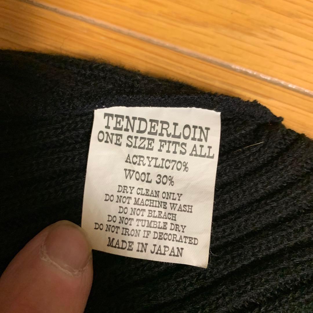 TENDERLOIN ブラックニット帽