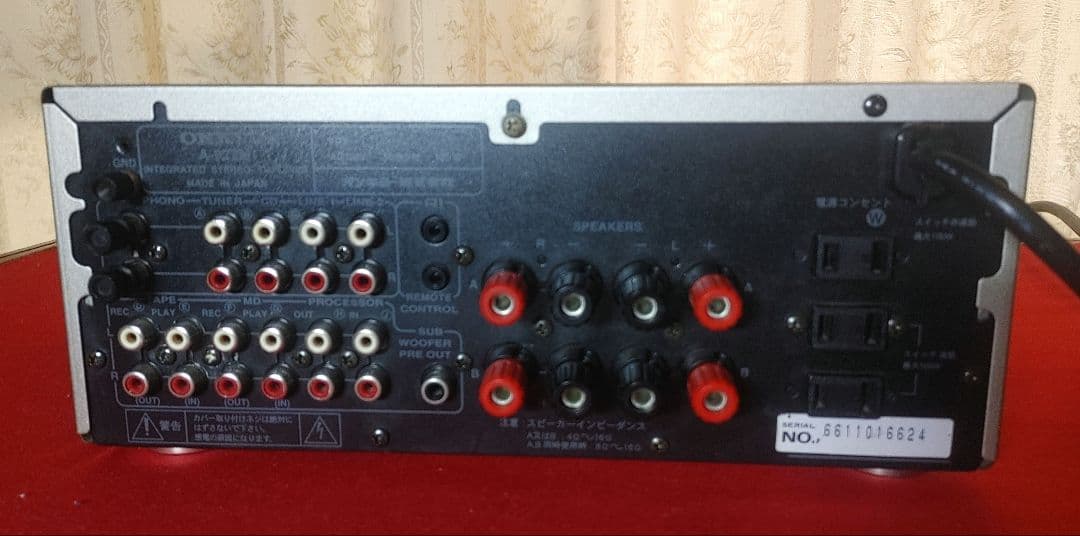 本日限定★動作品ONKYO A-922M プリメインアンプ