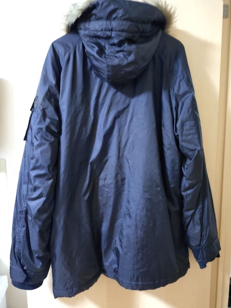 STUSSY　90's ナイロンコート　モッズコート　N-3B XL ブラック