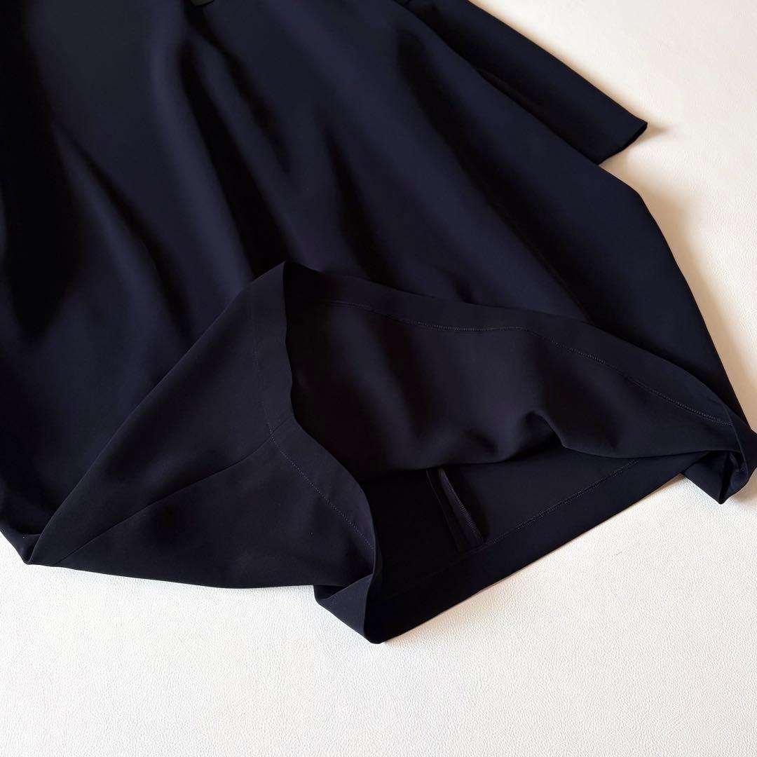 未使用タグ付き✨mizuiro ind　現行　コクーンワイドワンピース　ネイビー