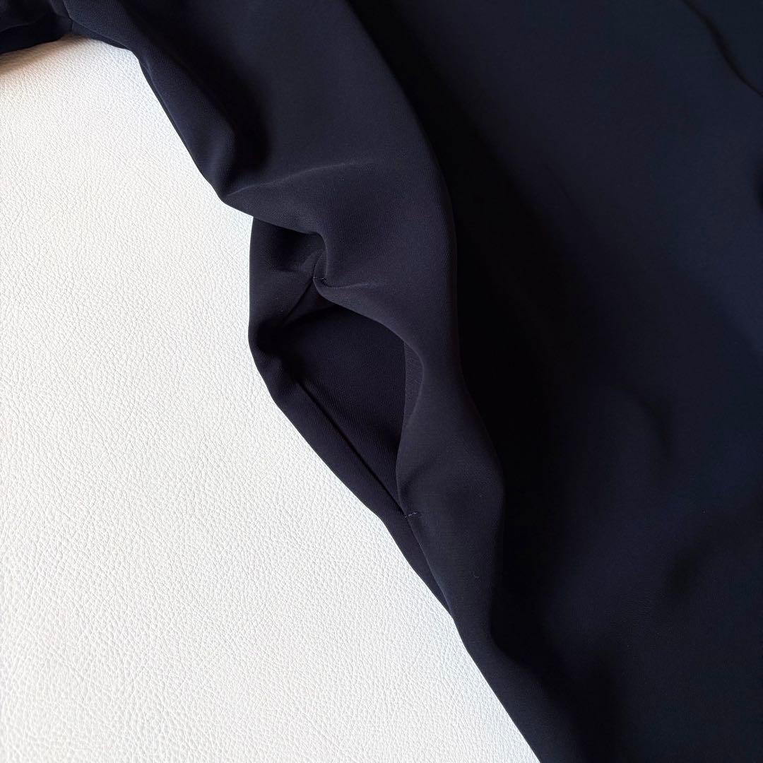 未使用タグ付き✨mizuiro ind　現行　コクーンワイドワンピース　ネイビー